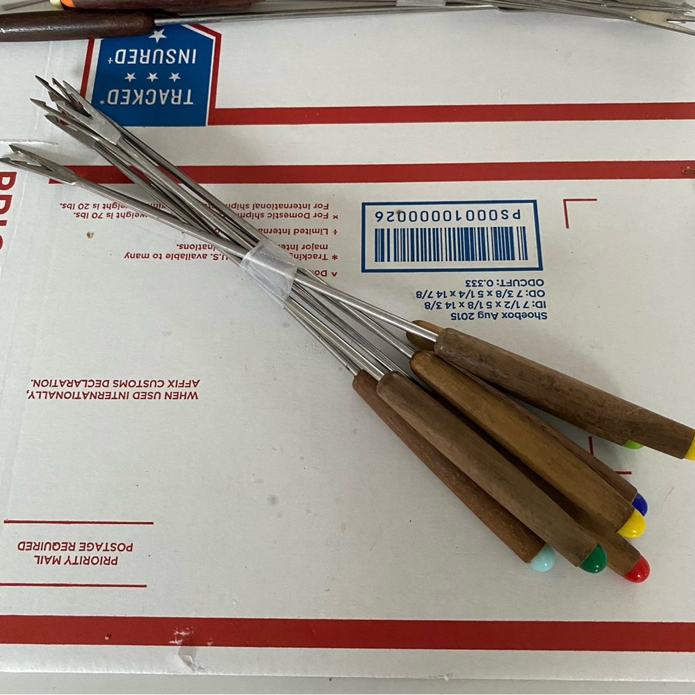 Vintage Fondue Forks